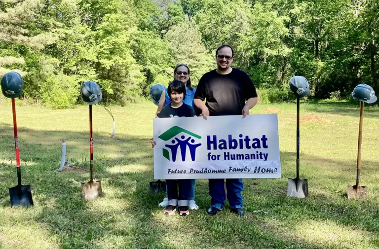 Habitat for Humanity Prudhomme Family